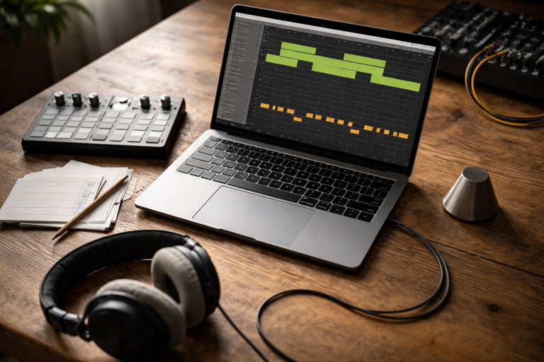 Bas der følger dine akkorder (uden at blive kedelig): 3 MIDI-opskrifter du kan bygge på