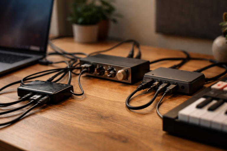 Jeg fandt synderen bag mine MIDI-glitches: det var min USB-hub, ikke min DAW