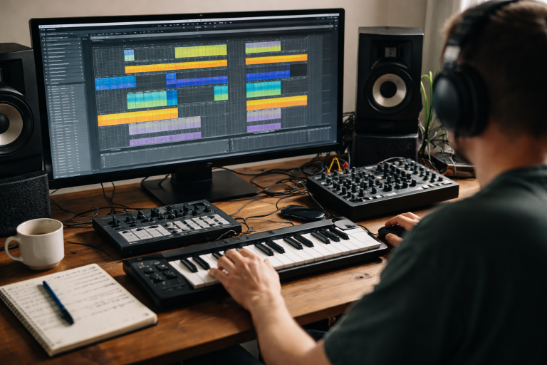 Sådan arrangerer du en sang i elektronisk musik: fra loop til færdigt track