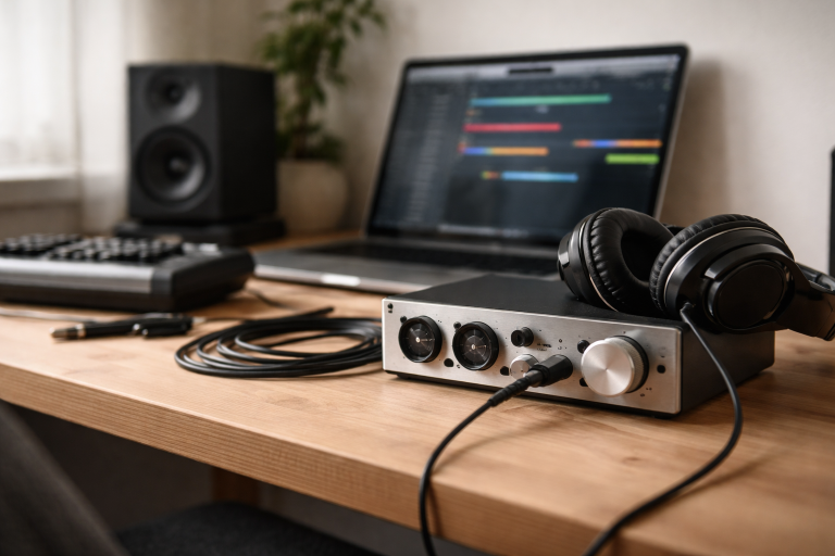 Bedste lydkort til hjemmestudie: sådan vælger du audio interface