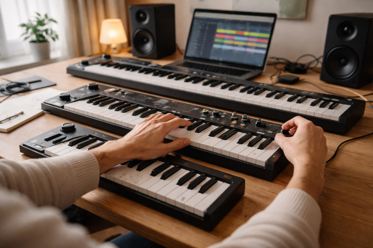Bedste MIDI-keyboard (2026): sådan vælger du rigtigt som producer