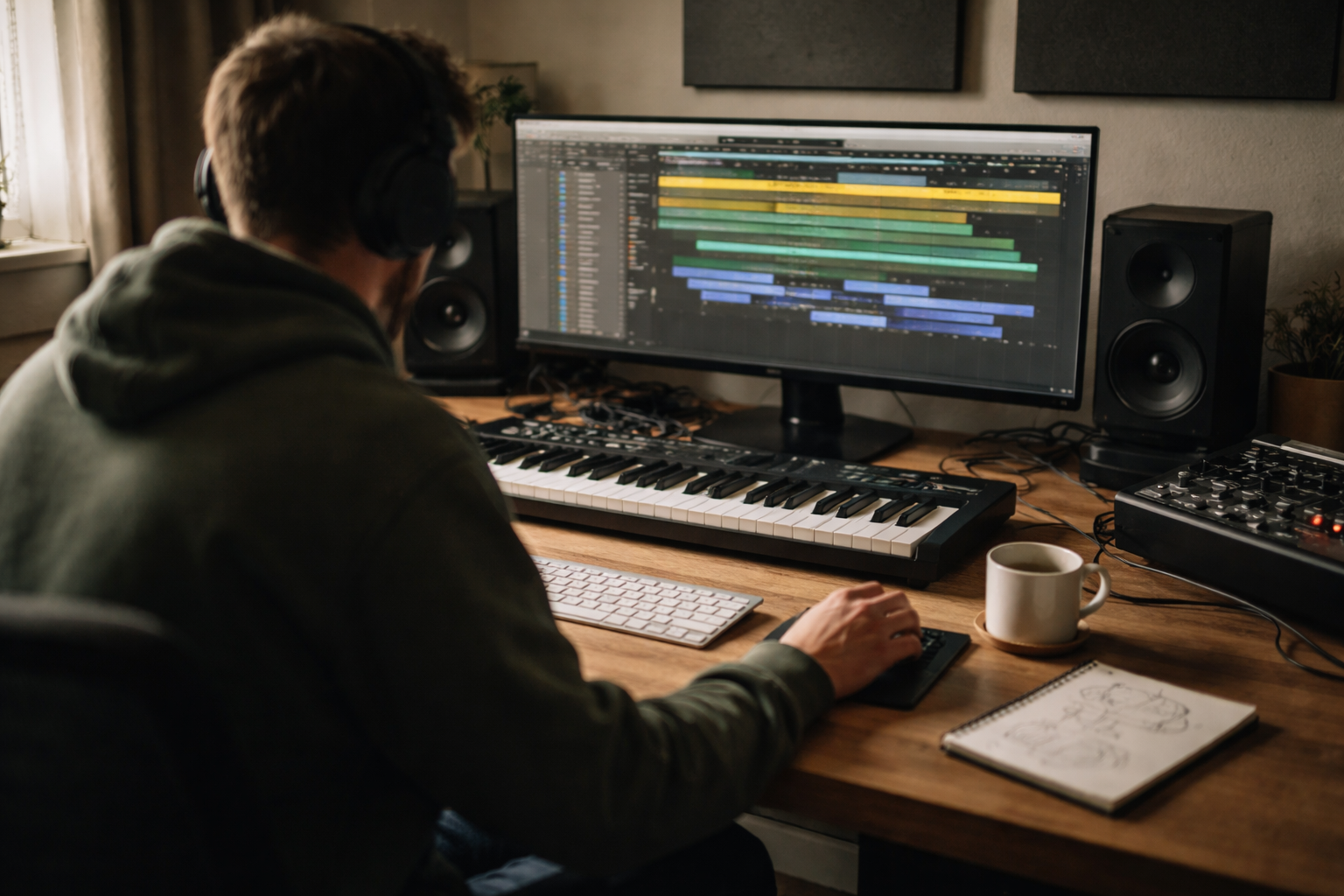 Logic Pro workflow: fra arrangement til pre-mix uden plugin-overload
